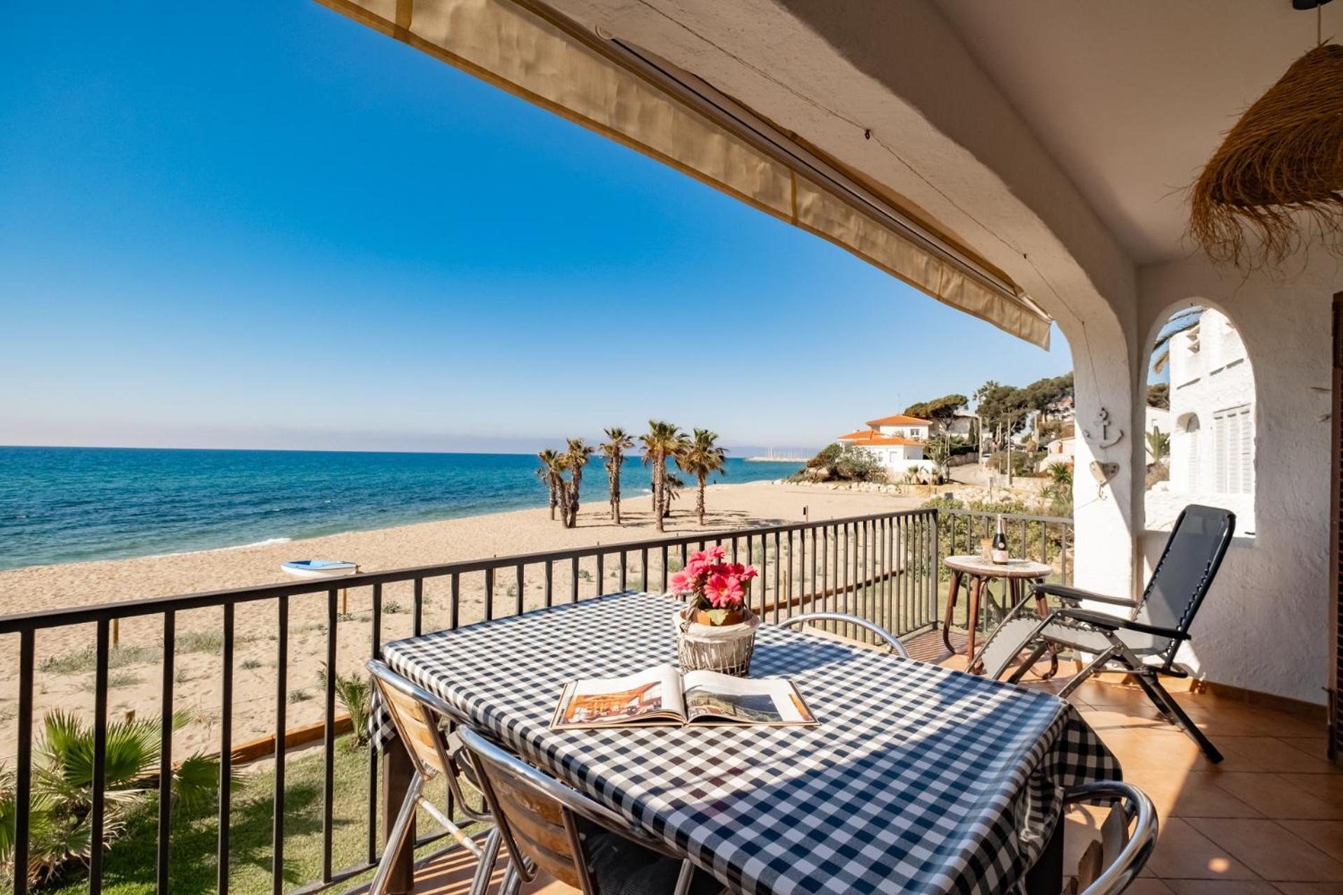 Paraiso frente al mar Apto duplex Coma-ruga Esterno foto