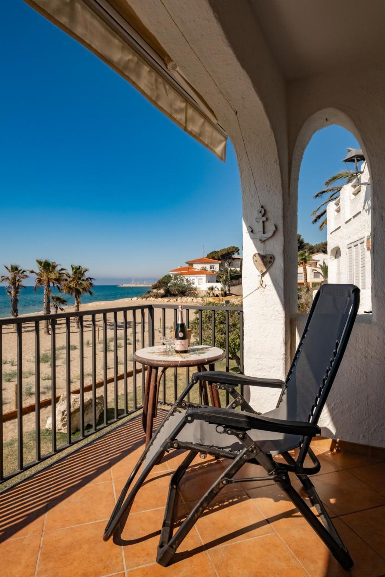 Paraiso frente al mar Apto duplex Coma-ruga Esterno foto